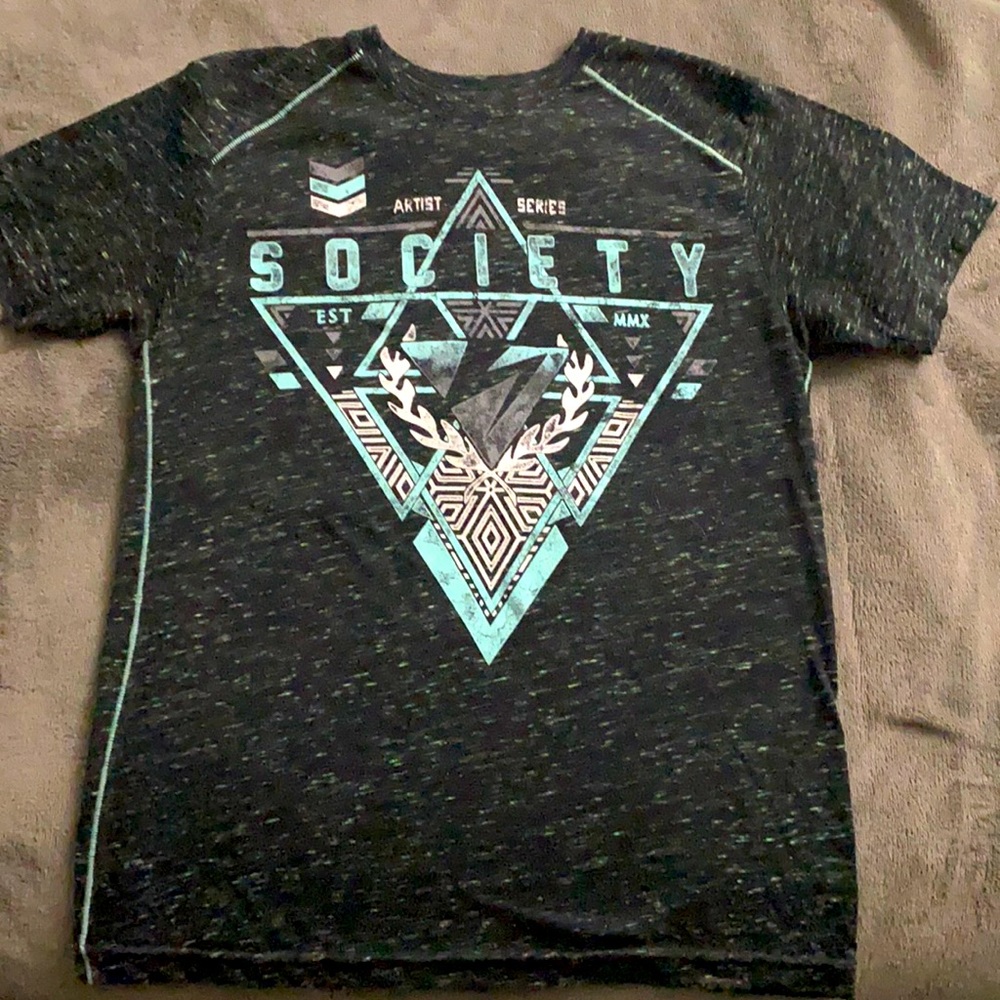 Small society shirt shirt buckle